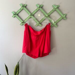 Halara Red Athletic Short